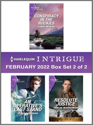 cover image of Harlequin Intrigue, February 2022: Box Set 2 of 2